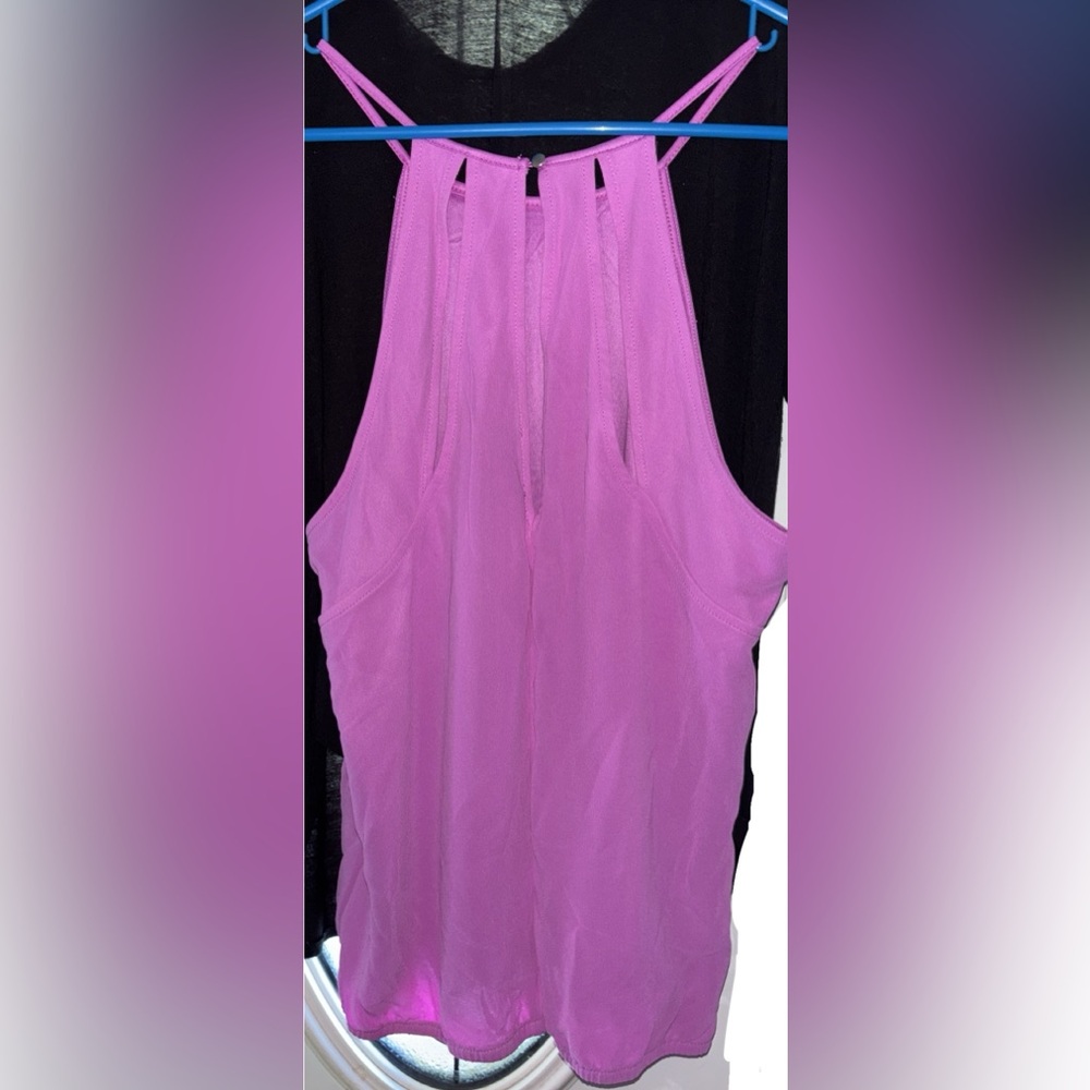 Women's Pink Sleeveless Top